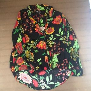 Zara long sleeve blouse